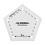 Šablona "Peterokotnik" - 3 cm
