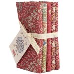Tilda Sanctuary Fat Quater Bundle, Maroon/Rhubarb (20"x22")