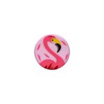 Gumbi flamingo, roza - 18 mm