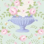 Tilda - Flowerbees Teal