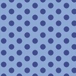 Tilda - Medium Dots - Denim Blue