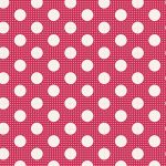 Tilda - Medium Dots - Red
