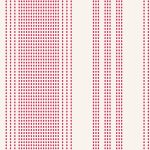 Tilda - Tea Towel Shortcake Stripe red