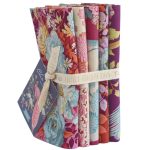 Tilda - Chic Escape 5 fabrics (50 x 55 cm) - Grape/Pink/Rust