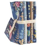 Tilda - Chic Escape 5 fabrics (50 x 55 cm) - Blue/Sand