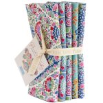 Tilda - Pie in the Sky 5 fabrics (50 x 55 cm) - Blue/Teal