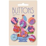 Tilda Gumbi Bloomsville Abloom Blue-Red