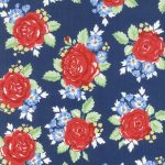 Riley Blake Main Navy Floral