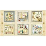 Michael Miller Nautical Beige panel