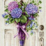 Set za vezenje "Venček v dežn." 24X30 cm