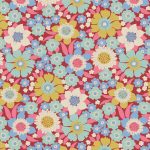 Tilda Wallflower Lauren Burgundy