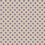 Tilda Creating Memories Woven Polkadot Blue