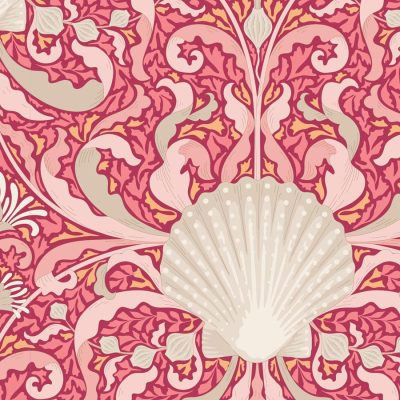 Tilda - Cotton Beach Scallop Shell Coral