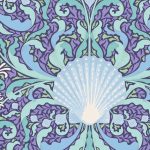 Tilda - Cotton Beach Scallop Shell Blue