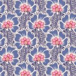 Tilda - Cotton Beach Ocean Flower Blue