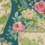 Tilda Chic Escape - Flowervase Petrol