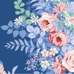 Tilda Something Blue Whimsyflower Night