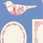 Tilda Labels & Ornaments Blue