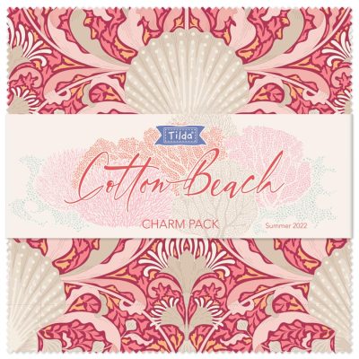 Tilda - Cotton Beach 40 fabrics (12,5 x 12,5 cm)