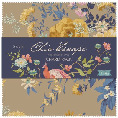 Tilda - Chic Escape 40 fabrics (12,5 x 12,5 cm)