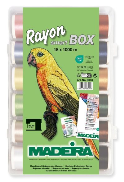 Madeira Smartbox Rayon št. 40 (18 sukancev, 1000 m)