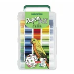 Madeira Softbox Rayon št. 40 – set 42 sukancev (1000 m)