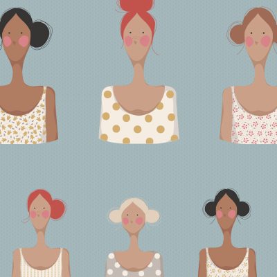 Tilda Cotton Beach - Me And My Friend Sky