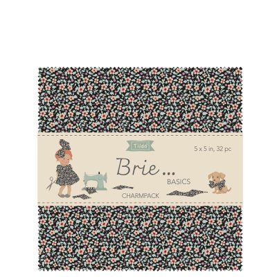 Tilda Brie Charm Pack 32 x (12,5cm x 12,5cm)