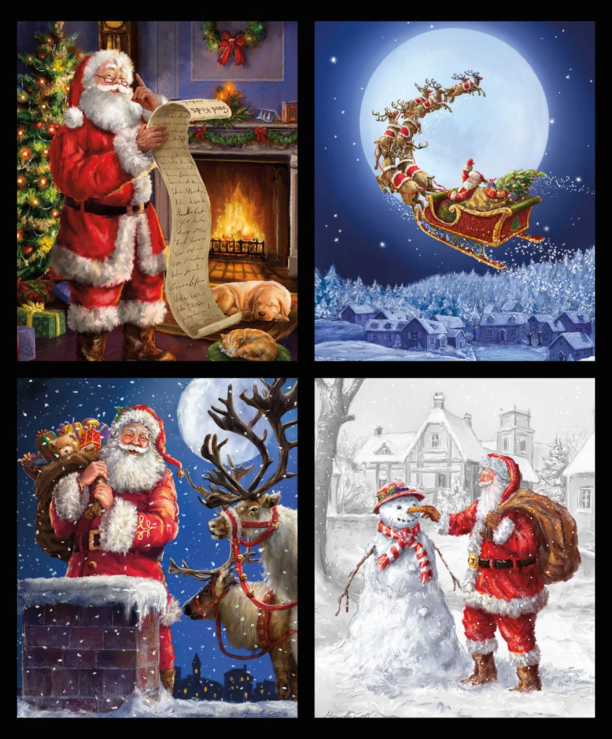 Christmastime Is Here Pillow Panel Christmastime Is Here Pillow Panel za praznično šivanje