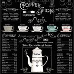 Michael Miller Coffee Chalk Quilt Panel za prešito odejo