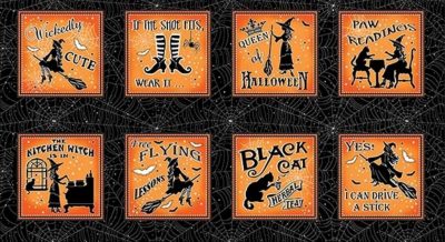 Halloween Spirit Witching Hour panel za šivanje